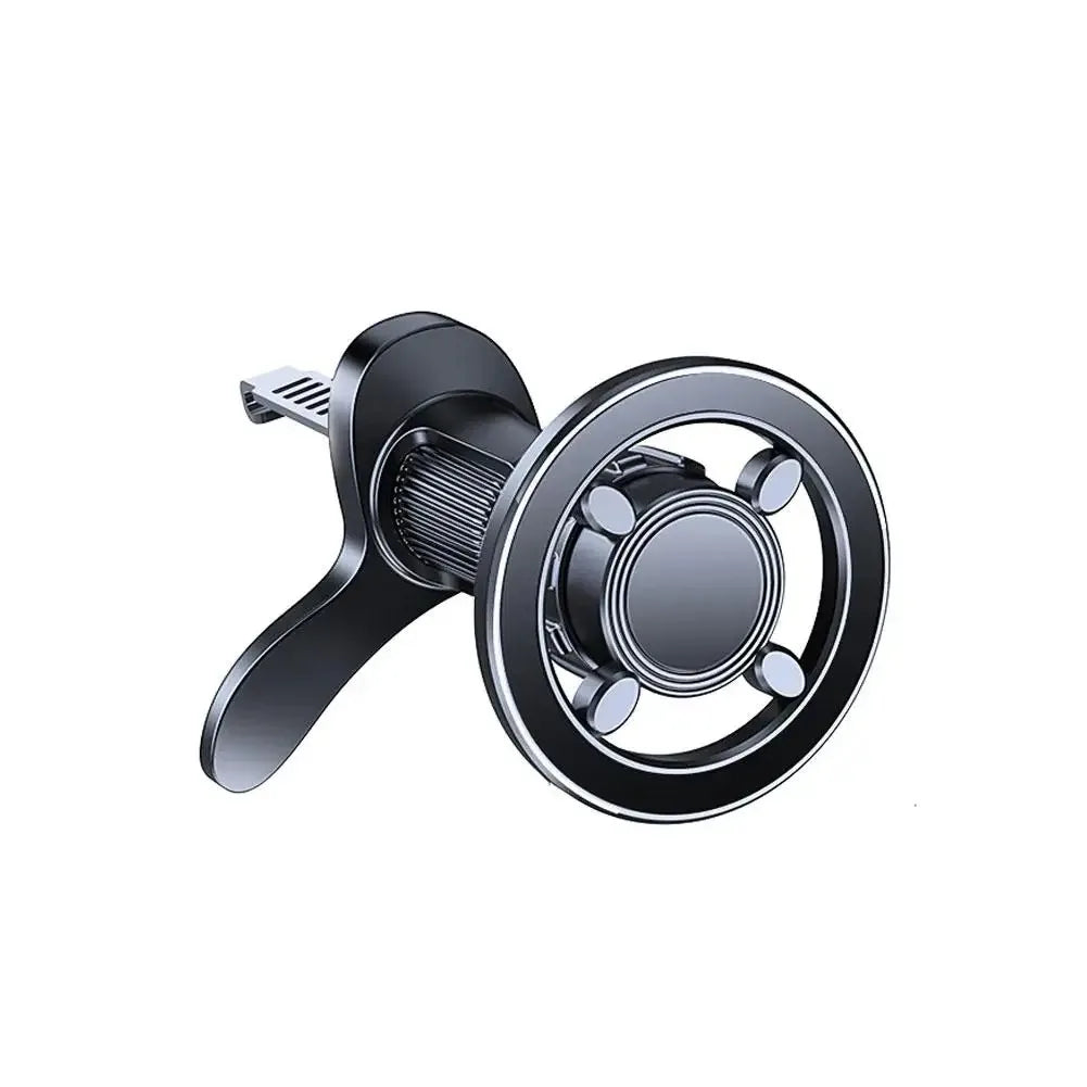 360° Magnetic Car Phone Holder – Rotatable Vacuum Suction Mount