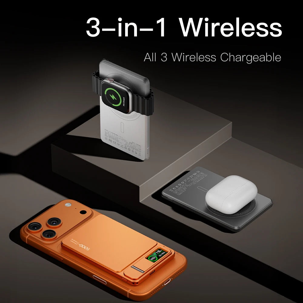 MagCharge Pro 10000mAh Magnetic Wireless Power Bank