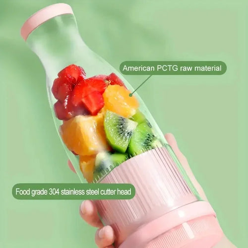 Portable USB Rechargeable Blender – Smoothie & Juice Maker
