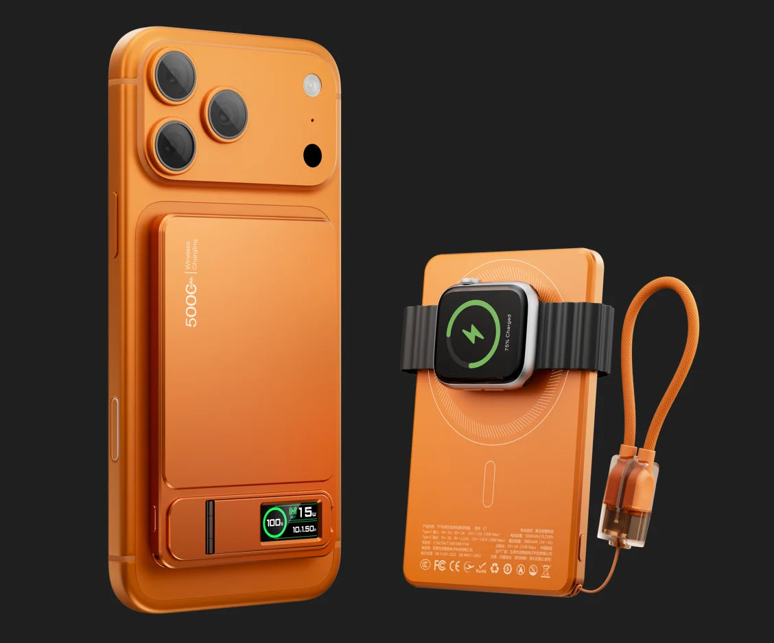 MagCharge Pro 10000mAh Magnetic Wireless Power Bank