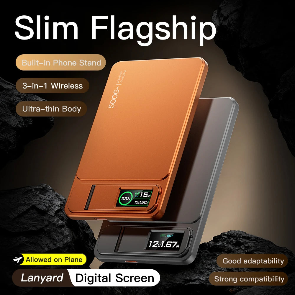 MagCharge Pro 10000mAh Magnetic Wireless Power Bank