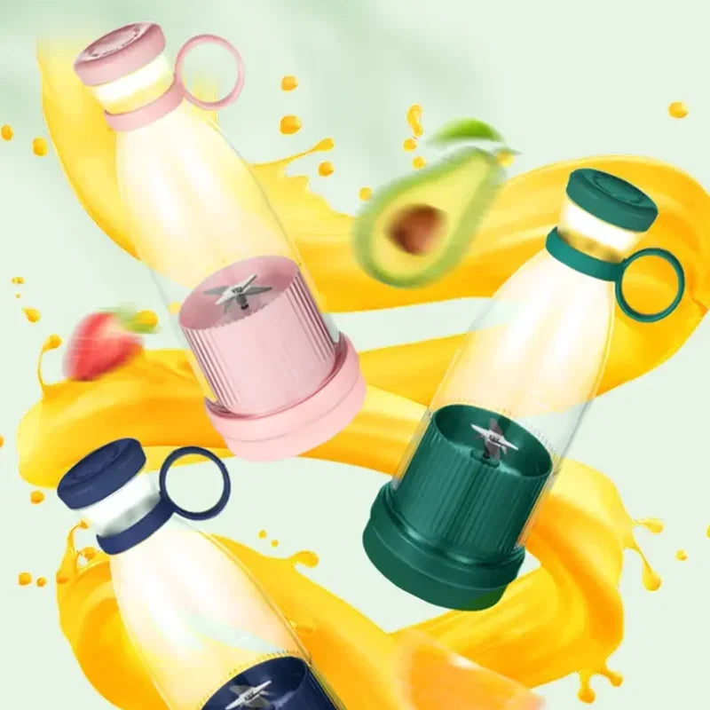 Portable USB Rechargeable Blender – Smoothie & Juice Maker